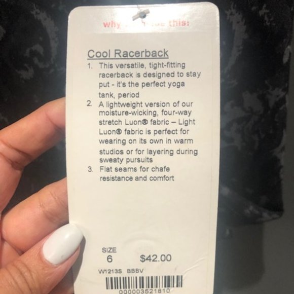 Lululemon Limited Edition Camo Cool Racerback - Picture 3 of 4